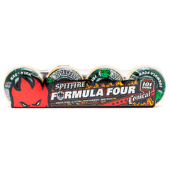 Spitfire Formula Four 101 Duro Skateboard Wheels - Conical - 54mm