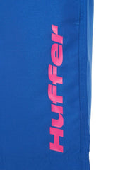 Huffer Staple Trunk /Carved - Electric Blue