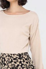 Rusty Stolen Hearts LS Top - Golden Sand