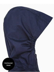 Therm 10K Packaway Rainshell - Navy