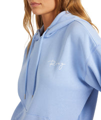 Roxy Perfect Place Hoodie Brushed Jumper - Grapemist