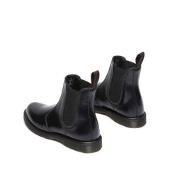 Dr Martens Flora Chelsea Boot - Black Polished Smooth