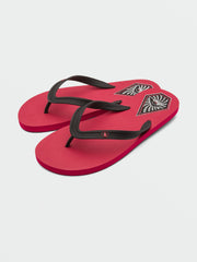 Volcom Rocker 2 Jandal - Red Ribbon