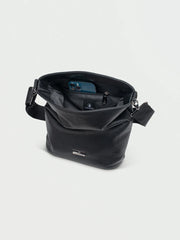 Volcom Strapped PU Shoulder Bag - Black