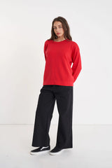 Huffer Neve Crew - Cherry