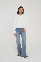 Huffer Signature Knit Hood - Chalk