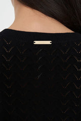 Huffer Ziggy Cruise LS Top - Black