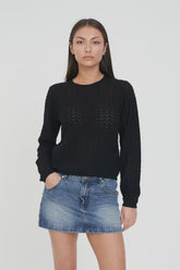 Huffer Ziggy Cruise LS Top - Black