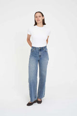 Huffer Straight Talker Jean - Canyon Blue