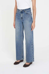 Huffer Straight Talker Jean - Canyon Blue