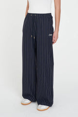 Huffer Stripe Hailey Trackpant - Navy