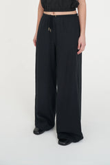 Huffer Womens Lin-in Sabine Pant - Black