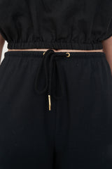 Huffer Womens Lin-in Sabine Pant - Black