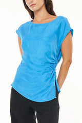 Huffer Gabi Angel Top - Active Blue