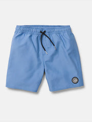 Volcom Youth Lido Solid Trunk - Blue Bird