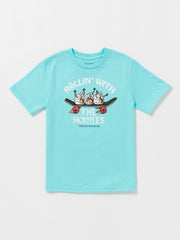 Volcom Freshcatch SS Tee - Neon Blue