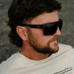 Otis Young Blood Sunglasses - Matt Black/ Grey