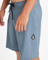 Volcom Lido Solid Mod 20" Boardies - Blue Wash