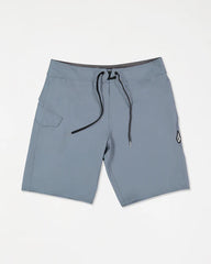 Volcom Lido Solid Mod 20" Boardies - Blue Wash