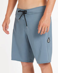 Volcom Lido Solid Mod 20" Boardies - Blue Wash