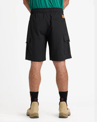 Volcom Workwear March Elastic Waist Hybrid 20" Short - Black