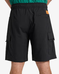 Volcom Workwear March Elastic Waist Hybrid 20" Short - Black