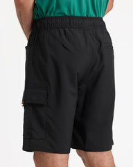 Volcom Workwear March Elastic Waist Hybrid 20" Short - Black