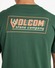 Volcom Speed Beacon SS Tee - Billiard Green