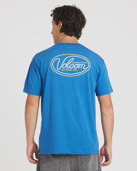 Volcom Clean Sweep SS Tee - Electric Blue