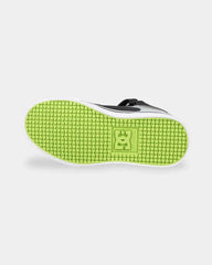 DC Boys Pure Hi Top EV Trainer- Grey/Black/Lime