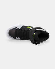 DC Boys Pure Hi Top EV Trainer- Grey/Black/Lime