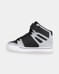 DC Boys Pure Hi Top EV Trainer- Grey/Black/Lime
