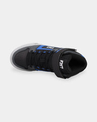 DC Boys Pure Hi Top EV - Grey/Black/Blue