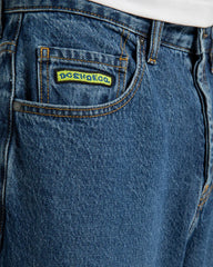 DC Worker Baggy Denim RSI Pants - Stone Indigo