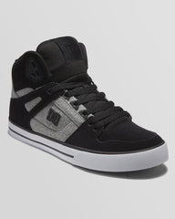 DC Pure High Top WC Shoes - Battleship/Armour