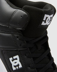 DC Cure Hi Top SN Shoes - Black/Black/White