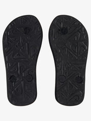 Quiksilver Boys 2-7 Molokai Art SP KD Jandals - Grey/Orange/Grey