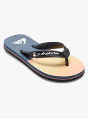 Quiksilver Boys 2-7 Molokai Art SP KD Jandals - Grey/Orange/Grey