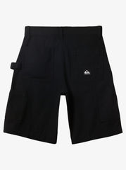 Quiksilver Carpenter Straight Fit Walk Shorts Youth - Black