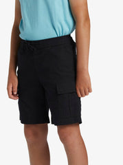 Quiksilver Carpenter Straight Fit Walk Shorts Youth - Black