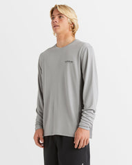 Quiksilver Sea Grass LS Rashie - Sharkskin
