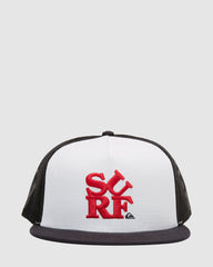 Quiksilver Oasis Trucker Cap - White