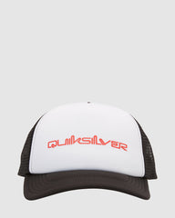 Quiksilver Omni Trucker Cap - White/Black
