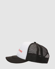 Quiksilver Omni Trucker Cap - White/Black