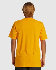 Quiksilver Comp Logo DNA Tee - Radiant Yellow