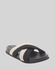 Roxy Syenna Slides - Black/Cream