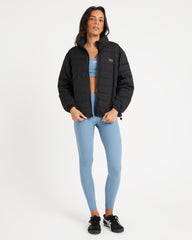 RVCA Womens VA Puffer Jacket - Black