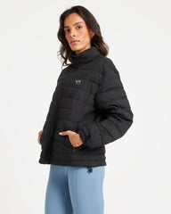 RVCA Womens VA Puffer Jacket - Black