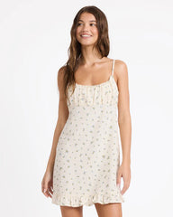 Roxy In Bloom Wildflower Dress - Bone