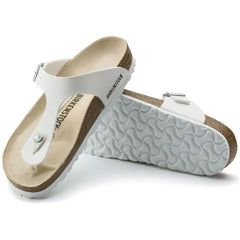 Birkenstock Gizeh Birko Flor Regular - White